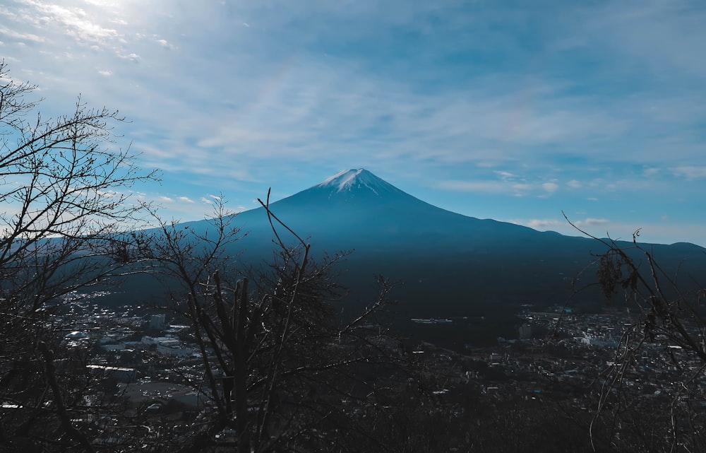 mount Fuji at daytime