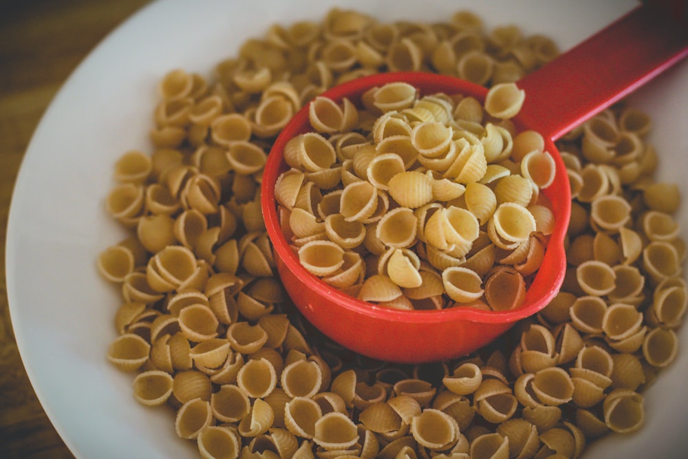 pasta on plate