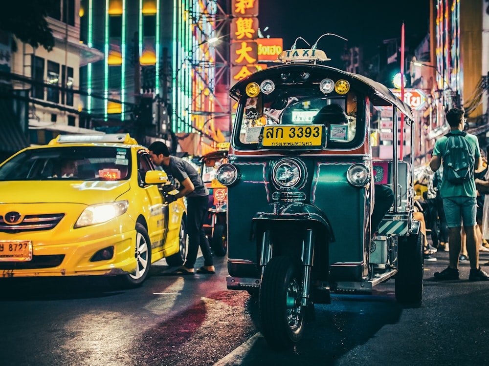 green auto rickshaw