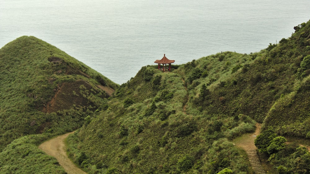 house on mountain