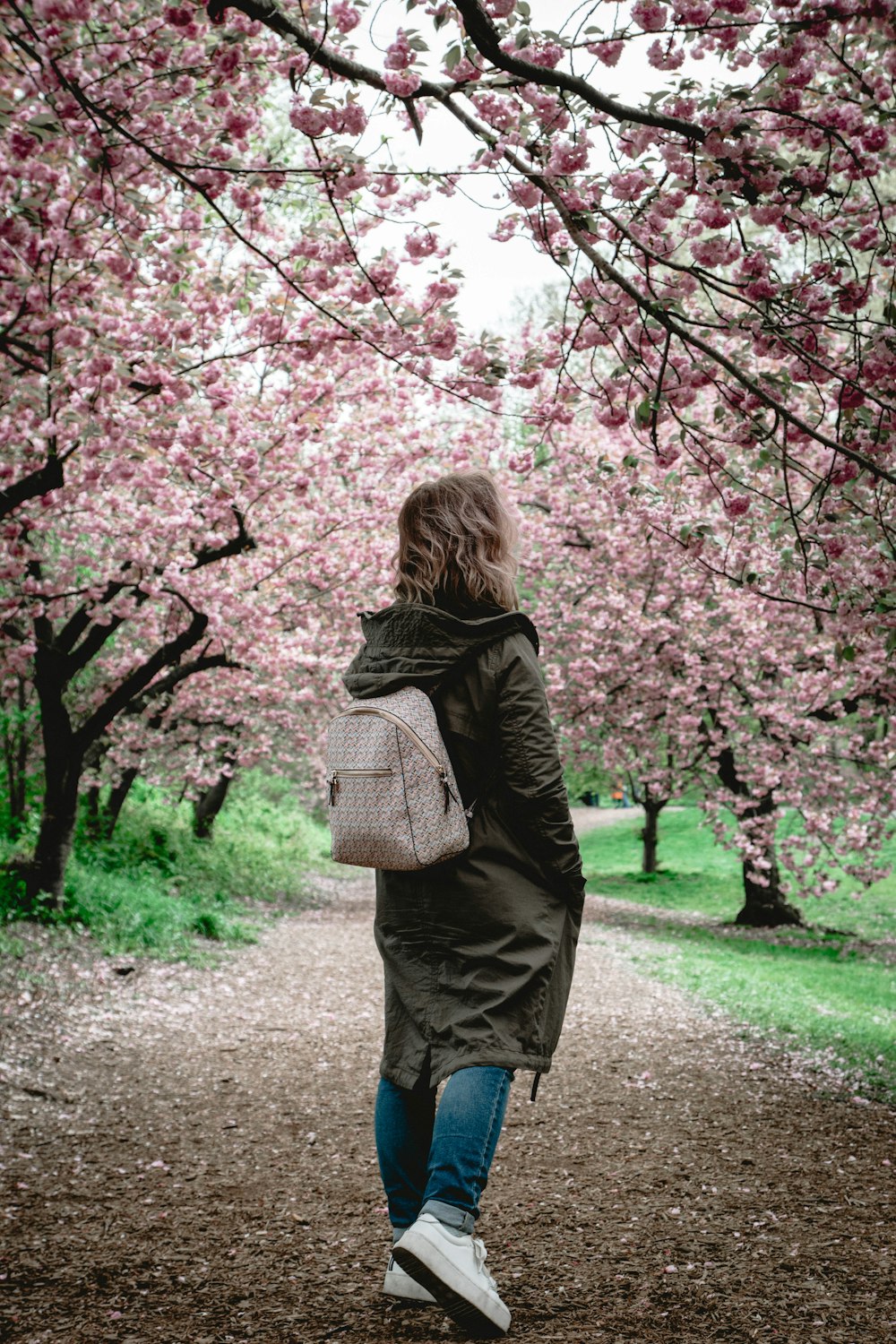 woman near tree