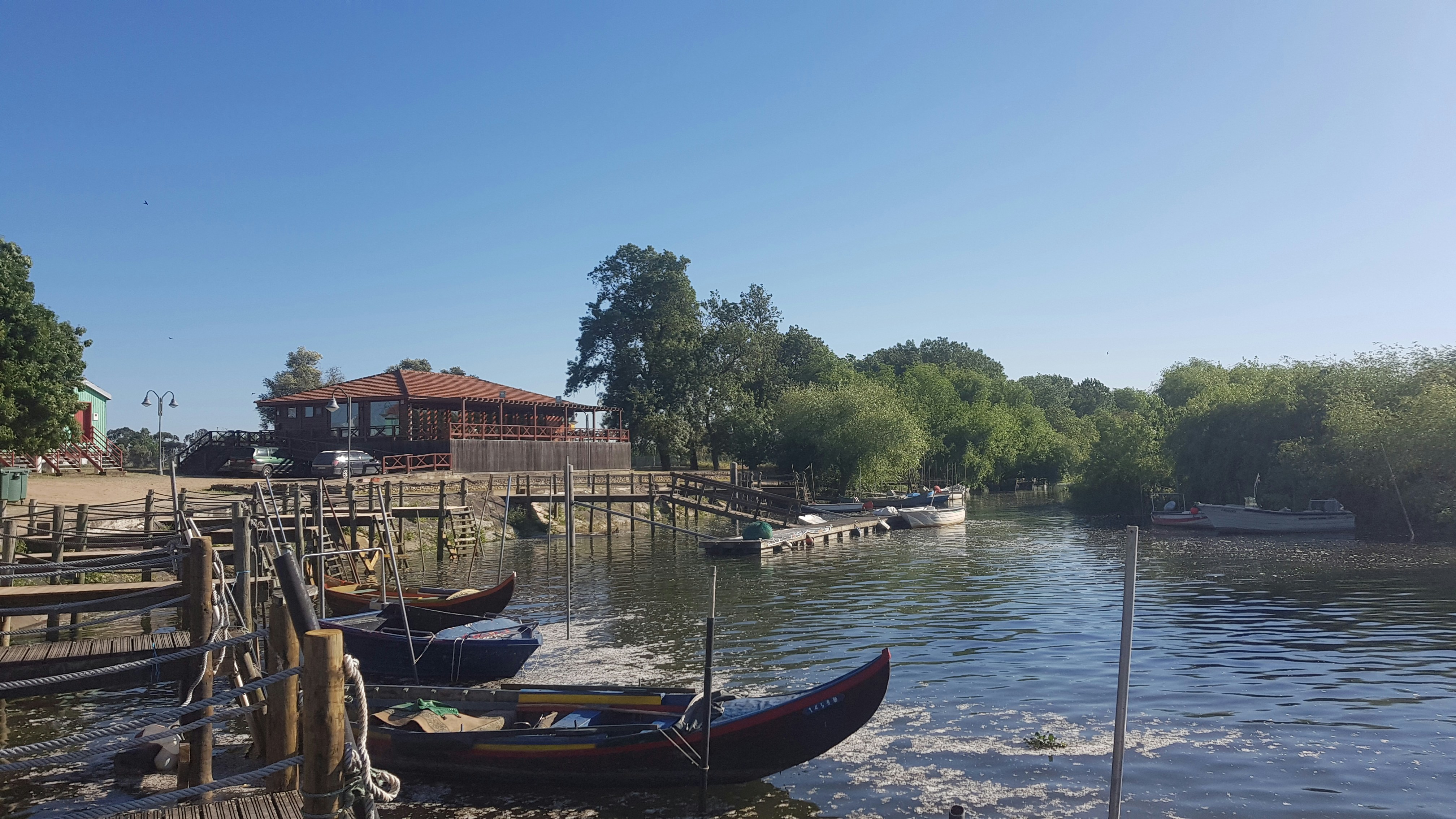 boats berth beside docks during day