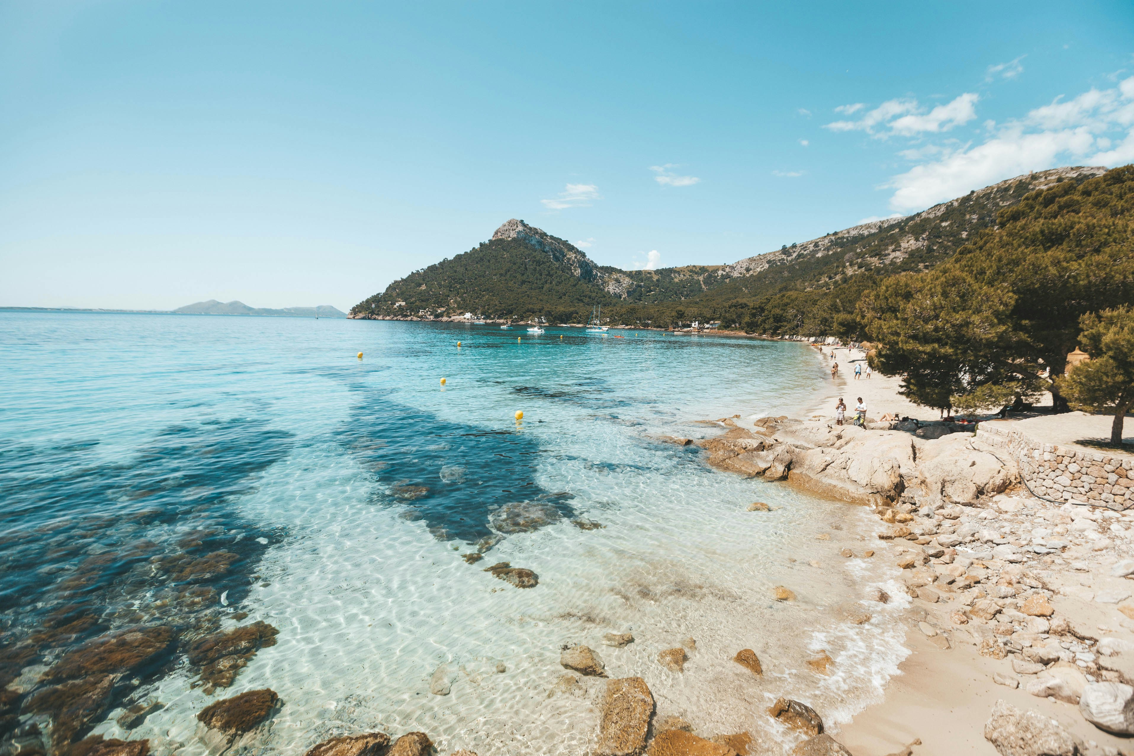 beautiful snorkelling spot in Mallorca
