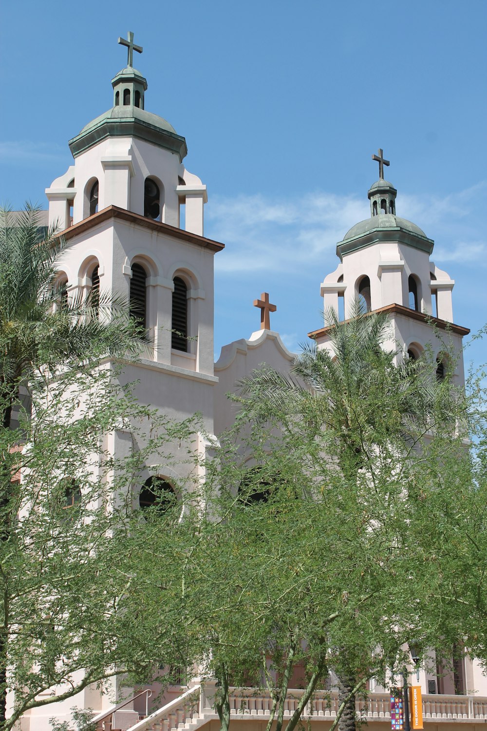 white and grey dome building