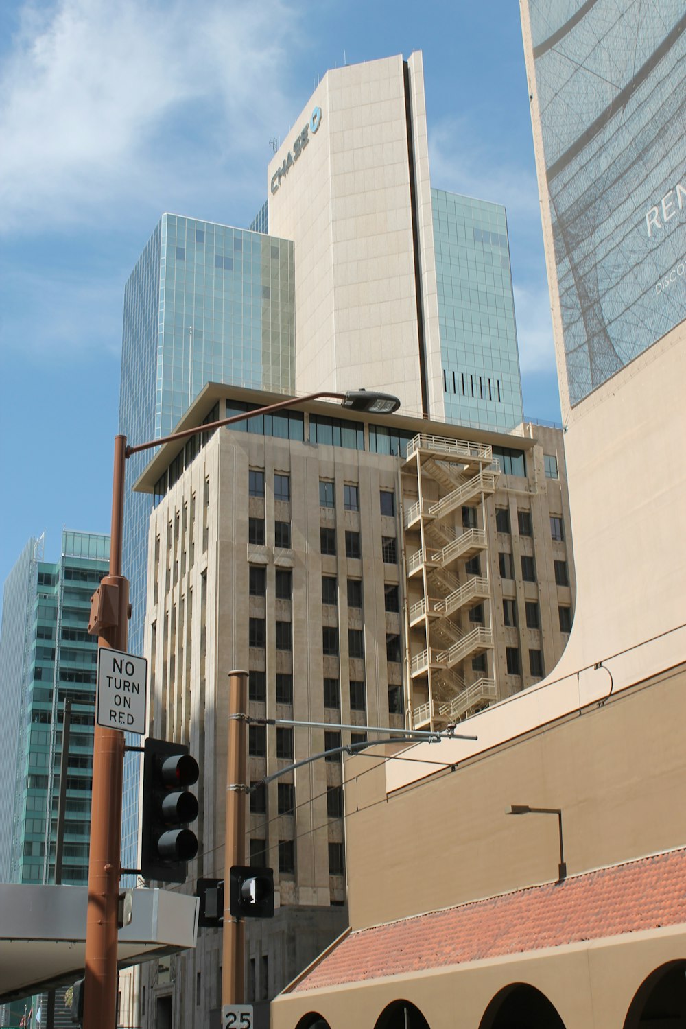 architectural photo of brown buildings