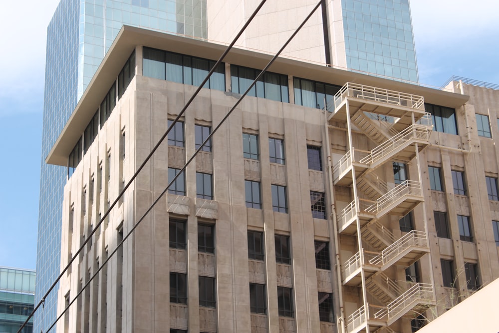 architectural photo of a brown building