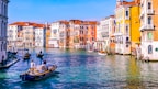 landscape photo of a Venice canal