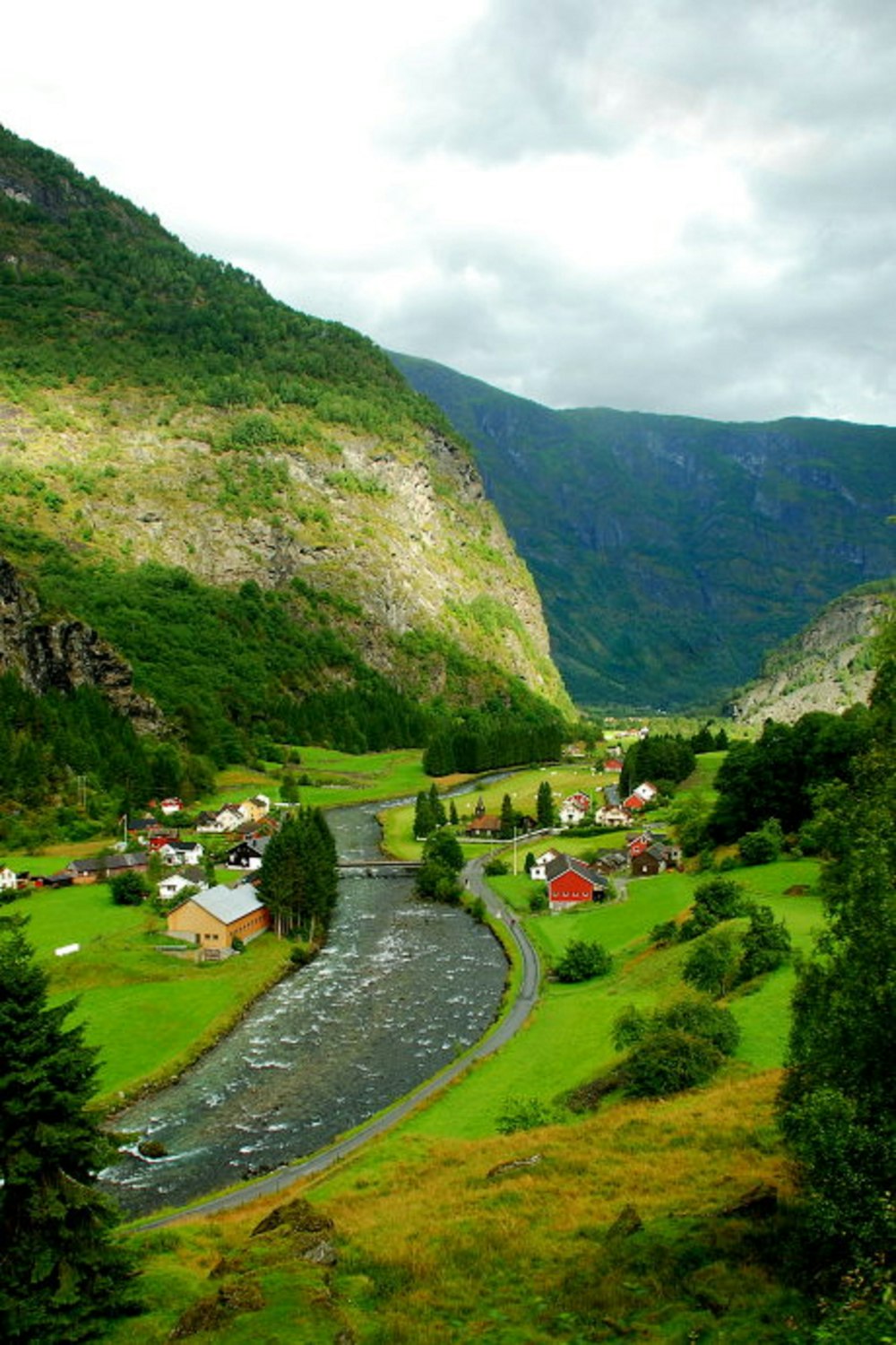 landscape photography of mountain