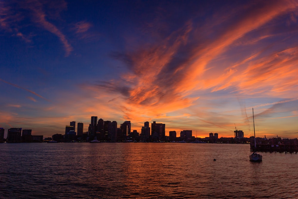 skyscraper during golden hour