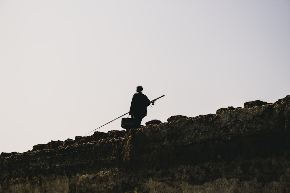 man on bridge