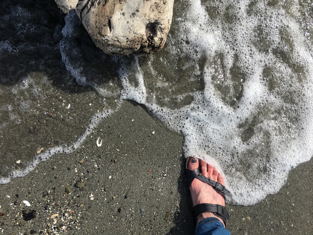 persona vicino all'oceano