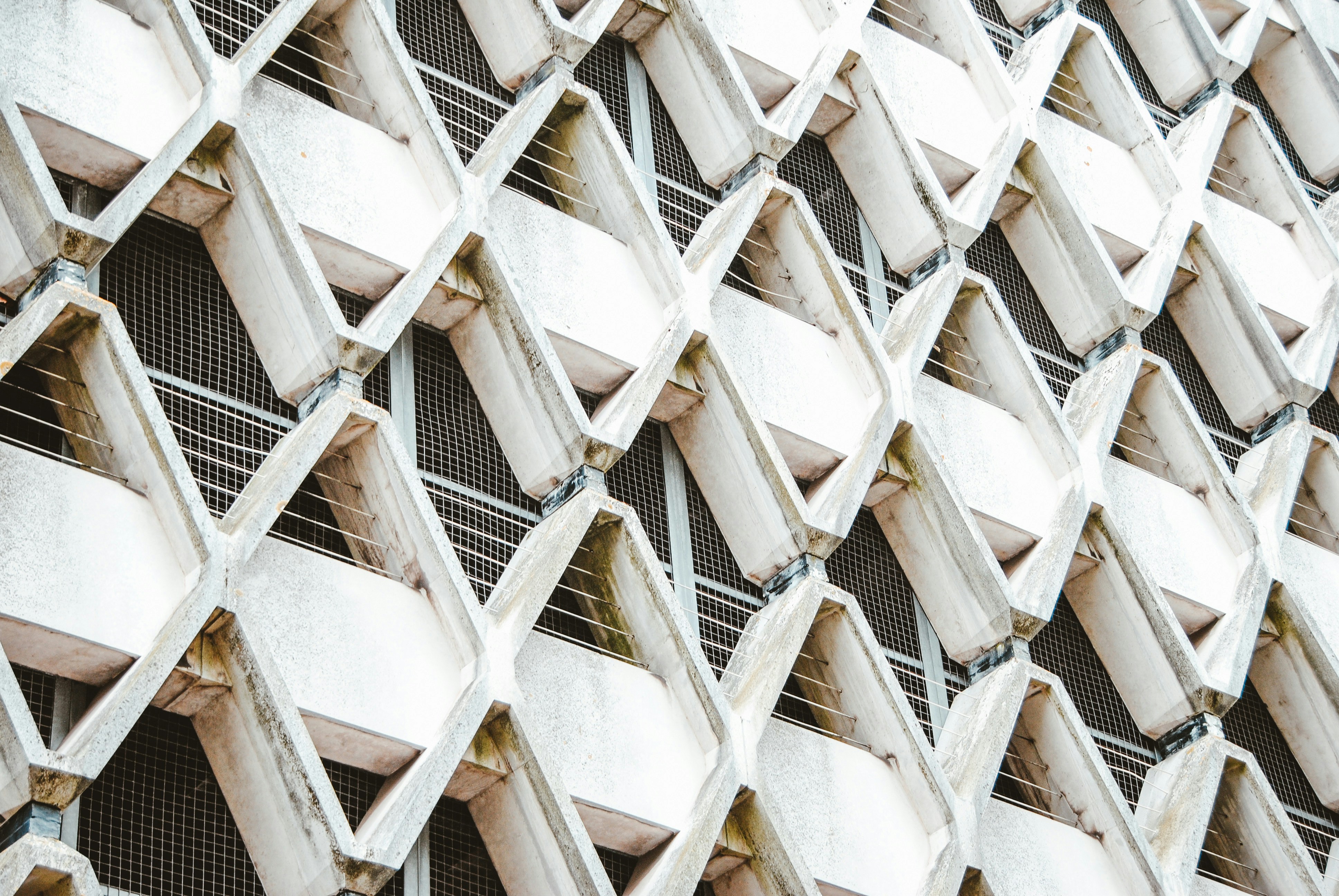 grey concrete building