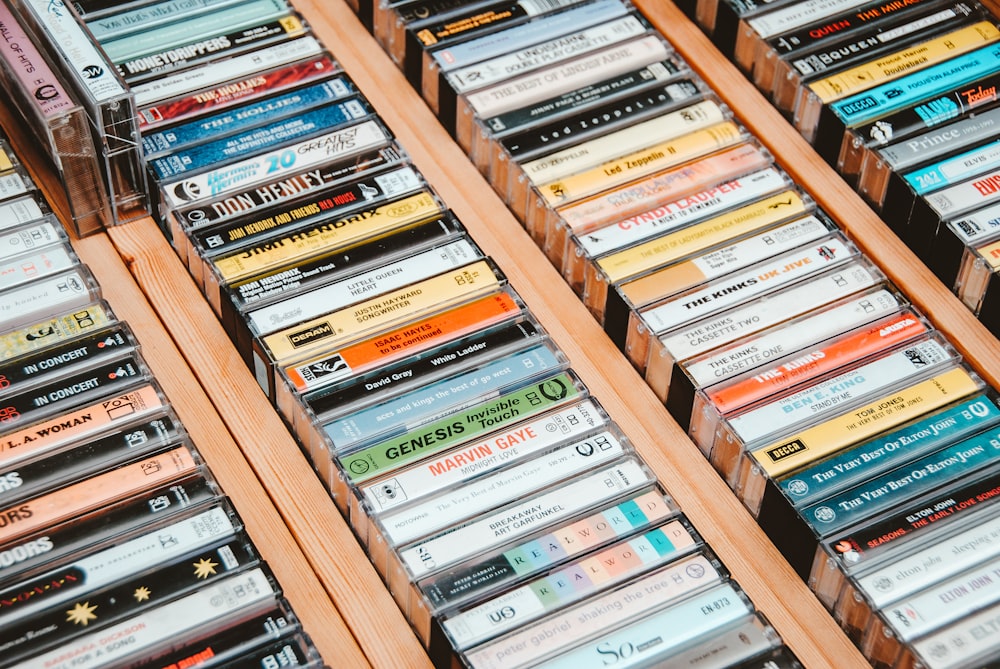 assorted title cassette lot