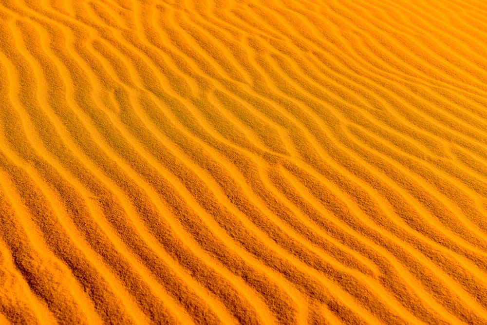 砂漠のハイアングル写真