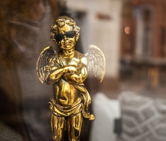 angel boy figurine