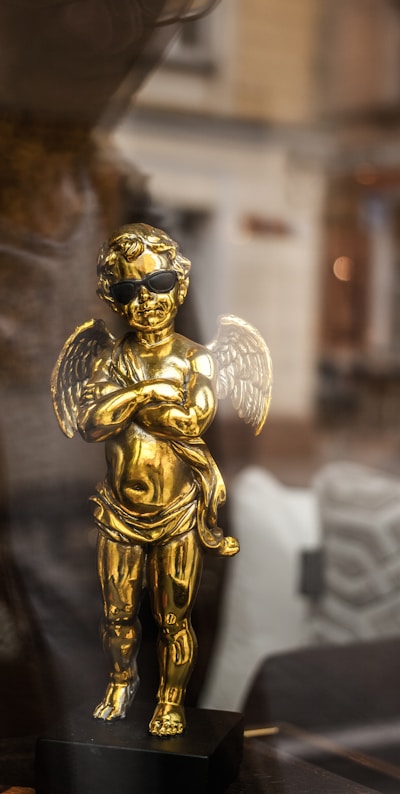 angel boy figurine