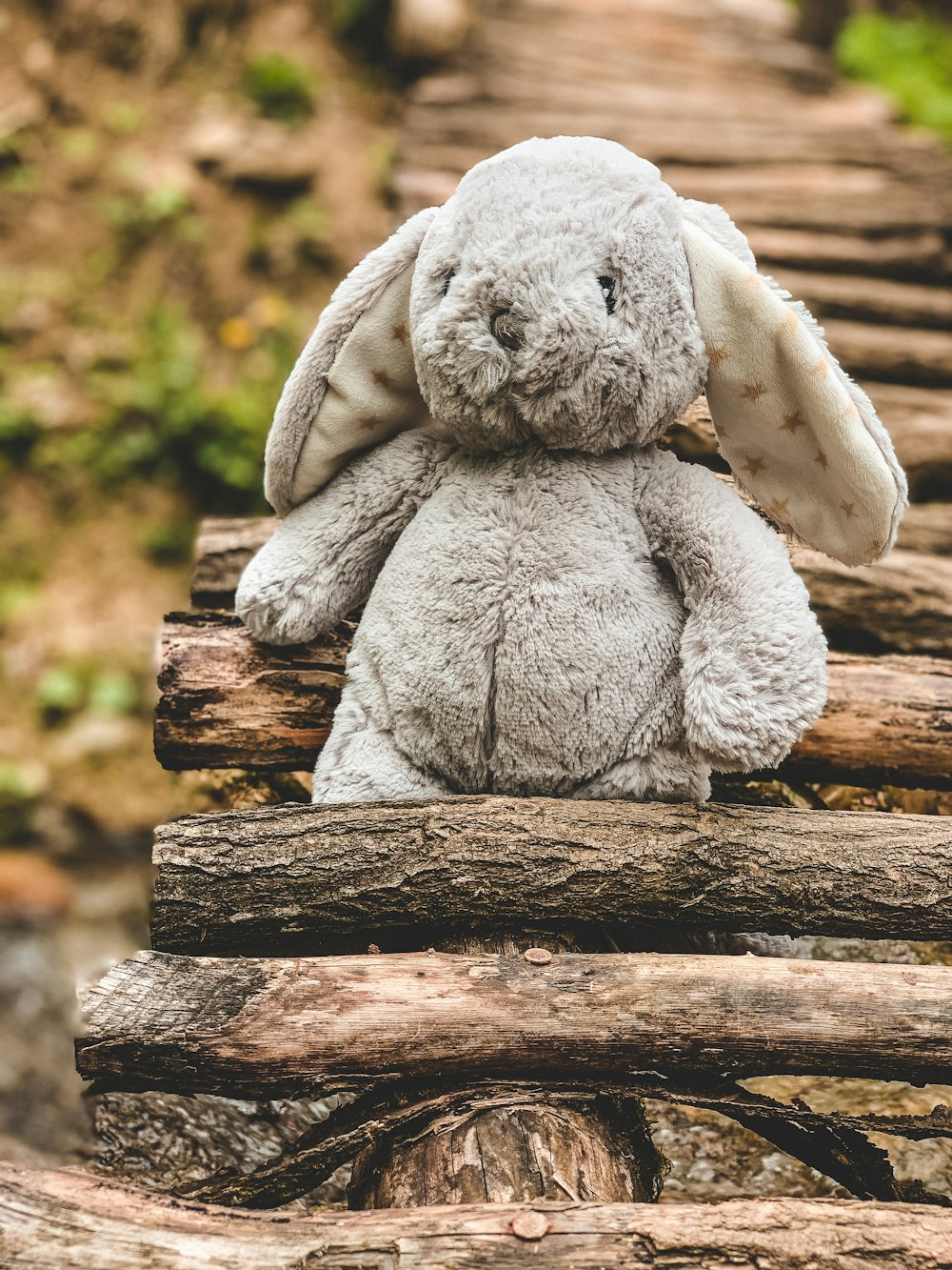 brown rabbit plush toy