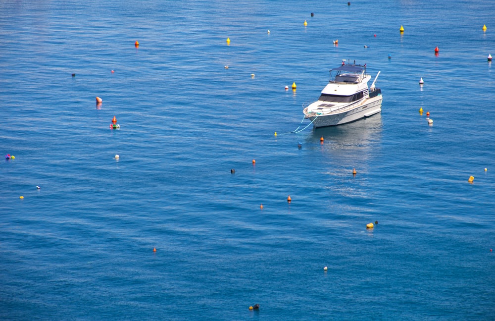 white sailboat