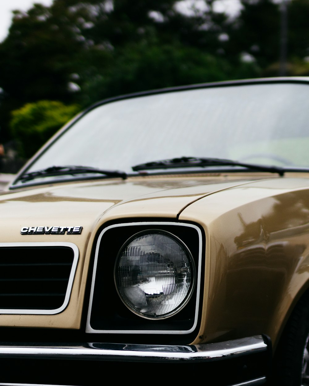 yellow Chevrolet Chevette