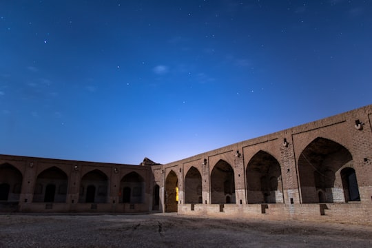 brown concrete building in Qom Province Iran