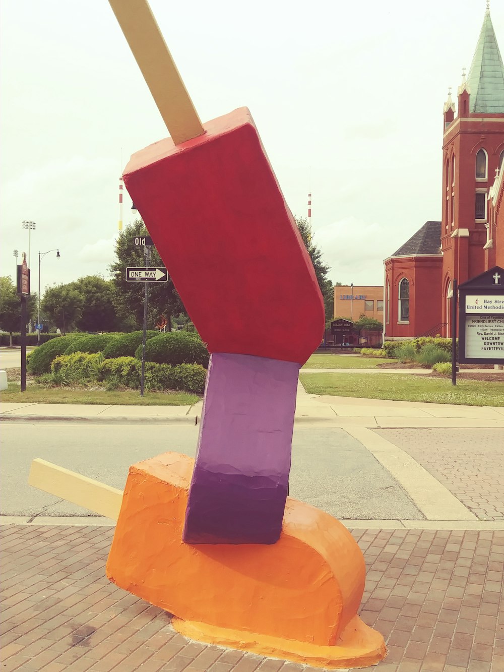 pile of red, purple, and orange popsicles