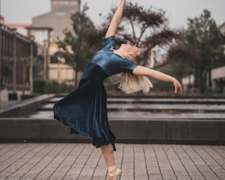 woman dancing ballet