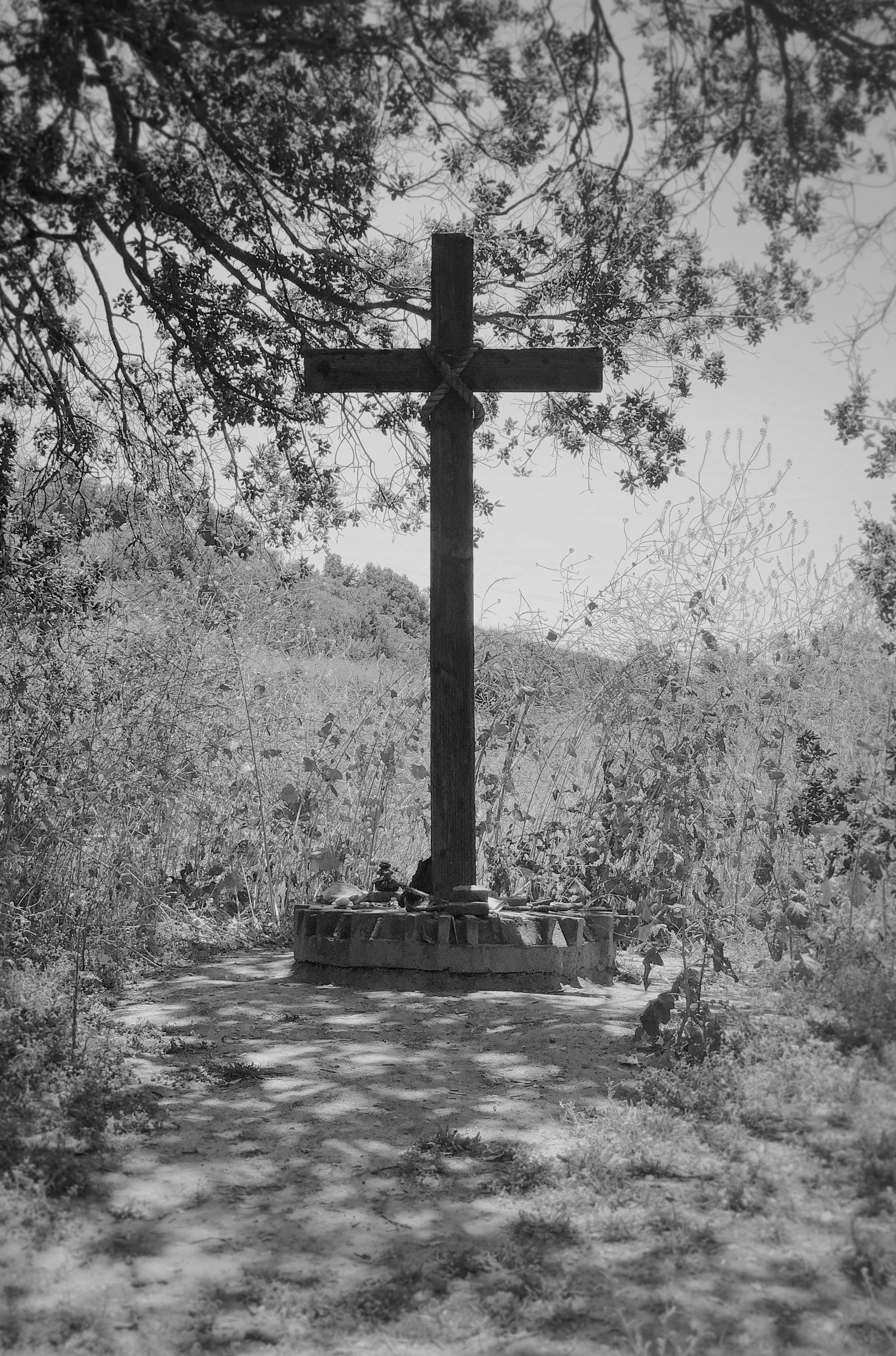 cross statue