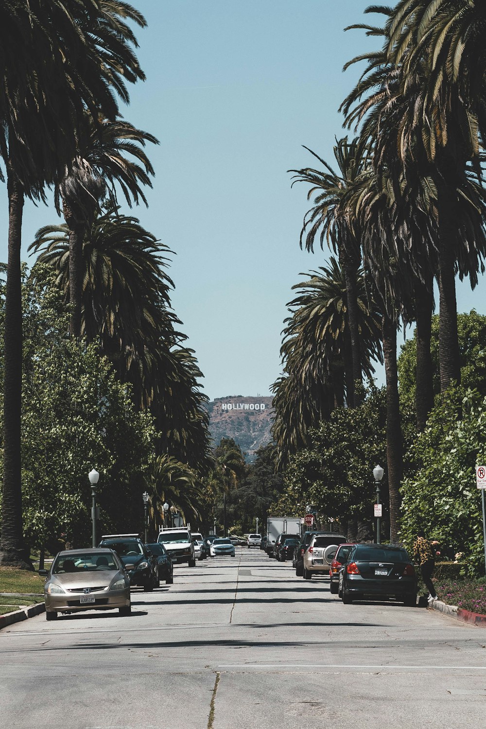 vehicles parking on the side