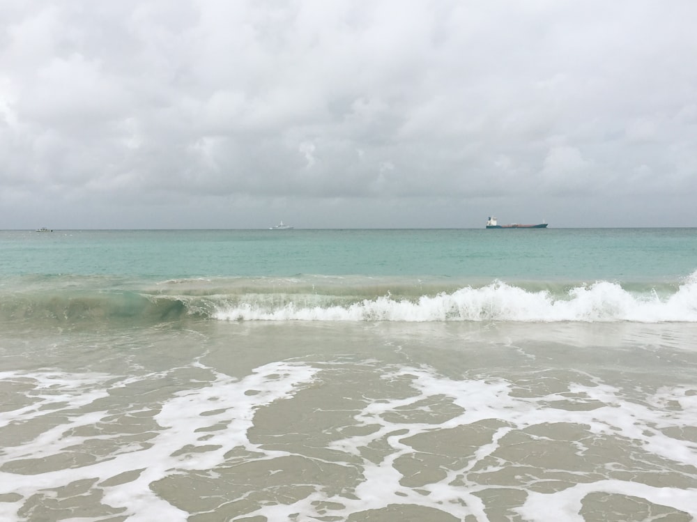 sea shore during daytime