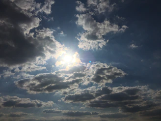 An engaging image of a weather app showing animated sun and clouds with easy-to-read forecasts.