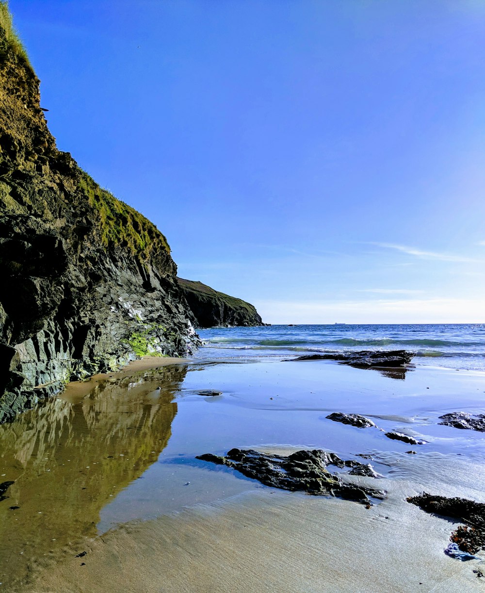 calm body of water