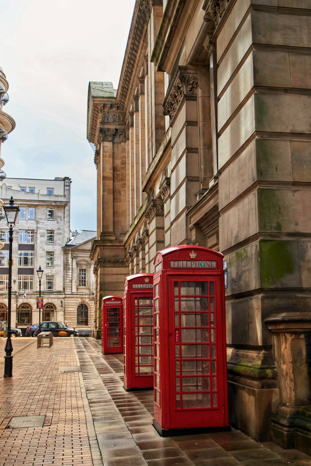 red telephone booth