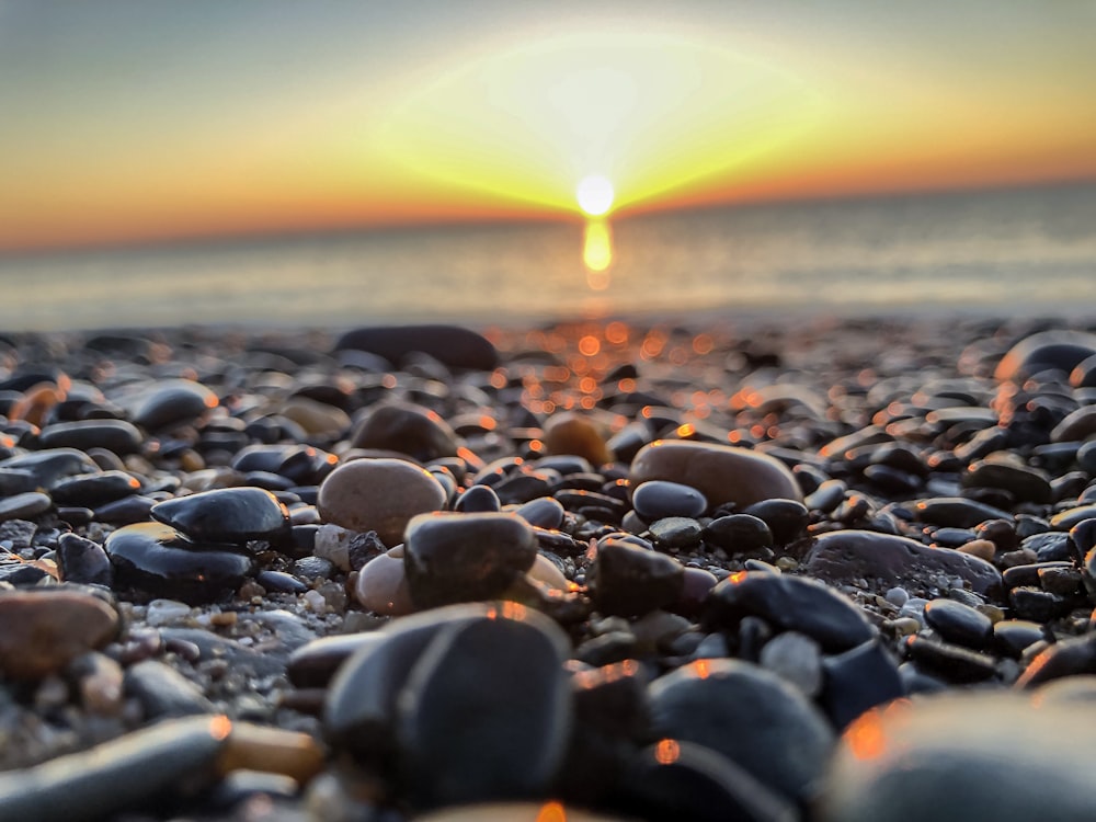 stones on shore