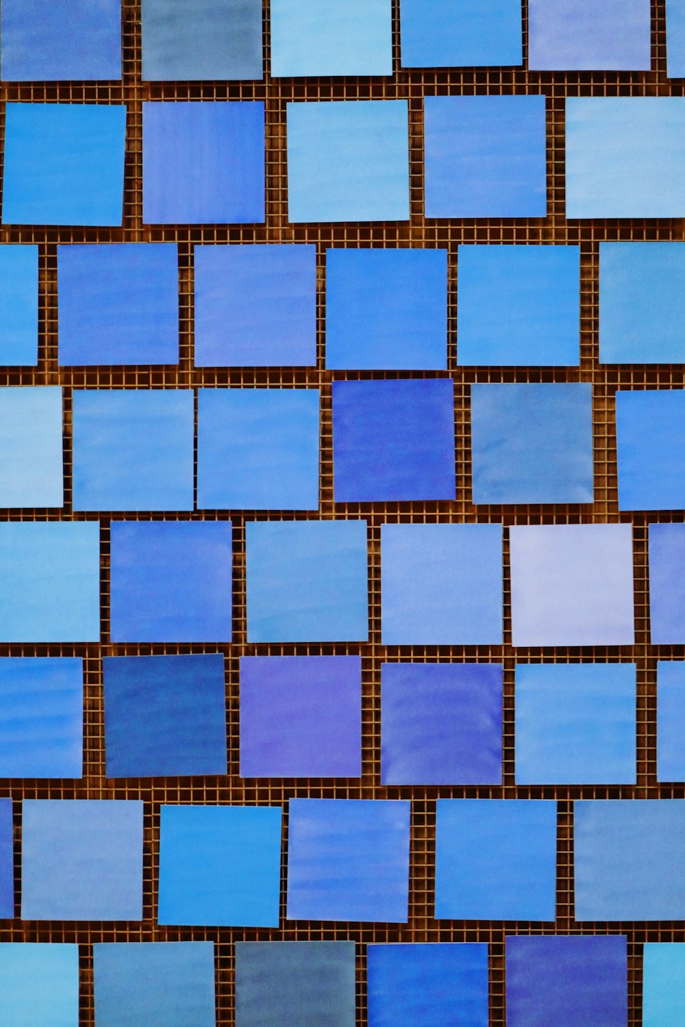 blue sticky notes