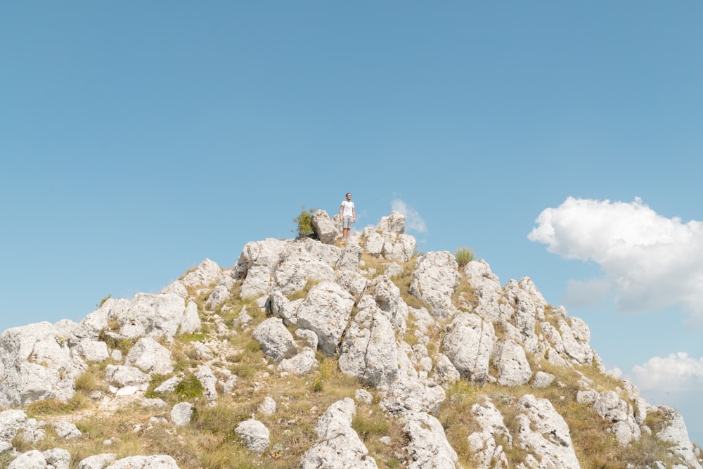 landscape photography of white mountain