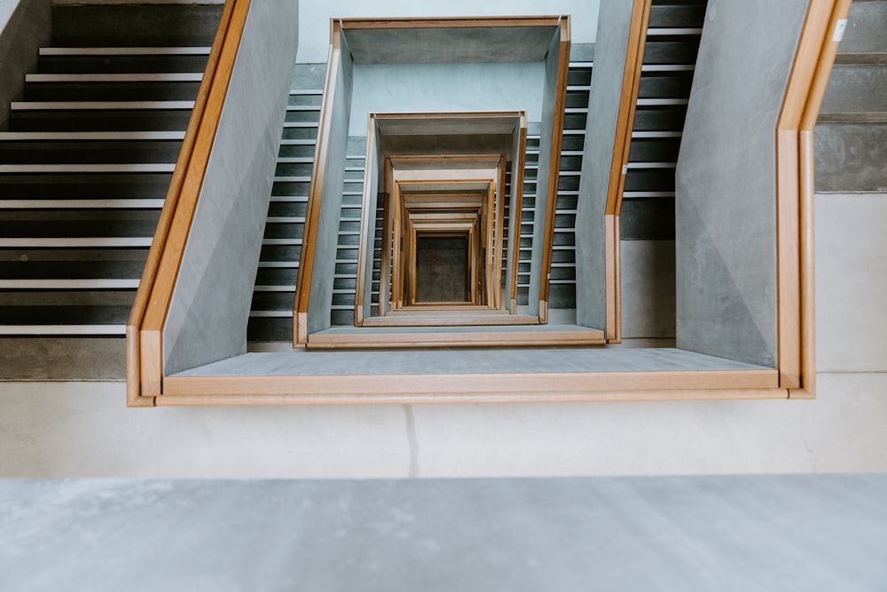 grey concrete staircase during daytime