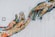 two human hands painting