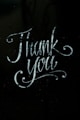 Thank You text