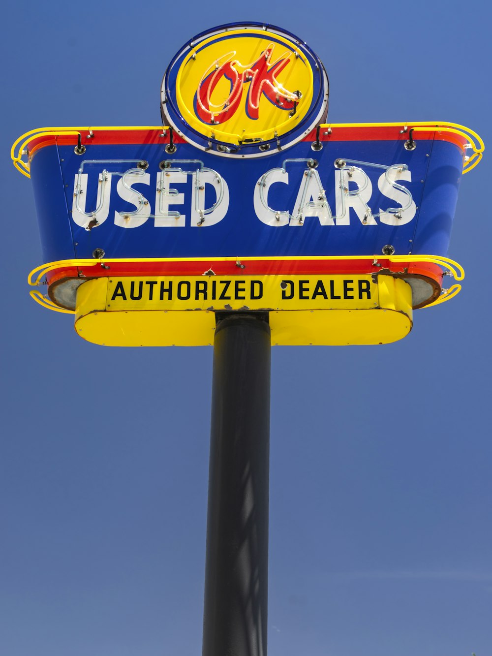 ok used cars signage