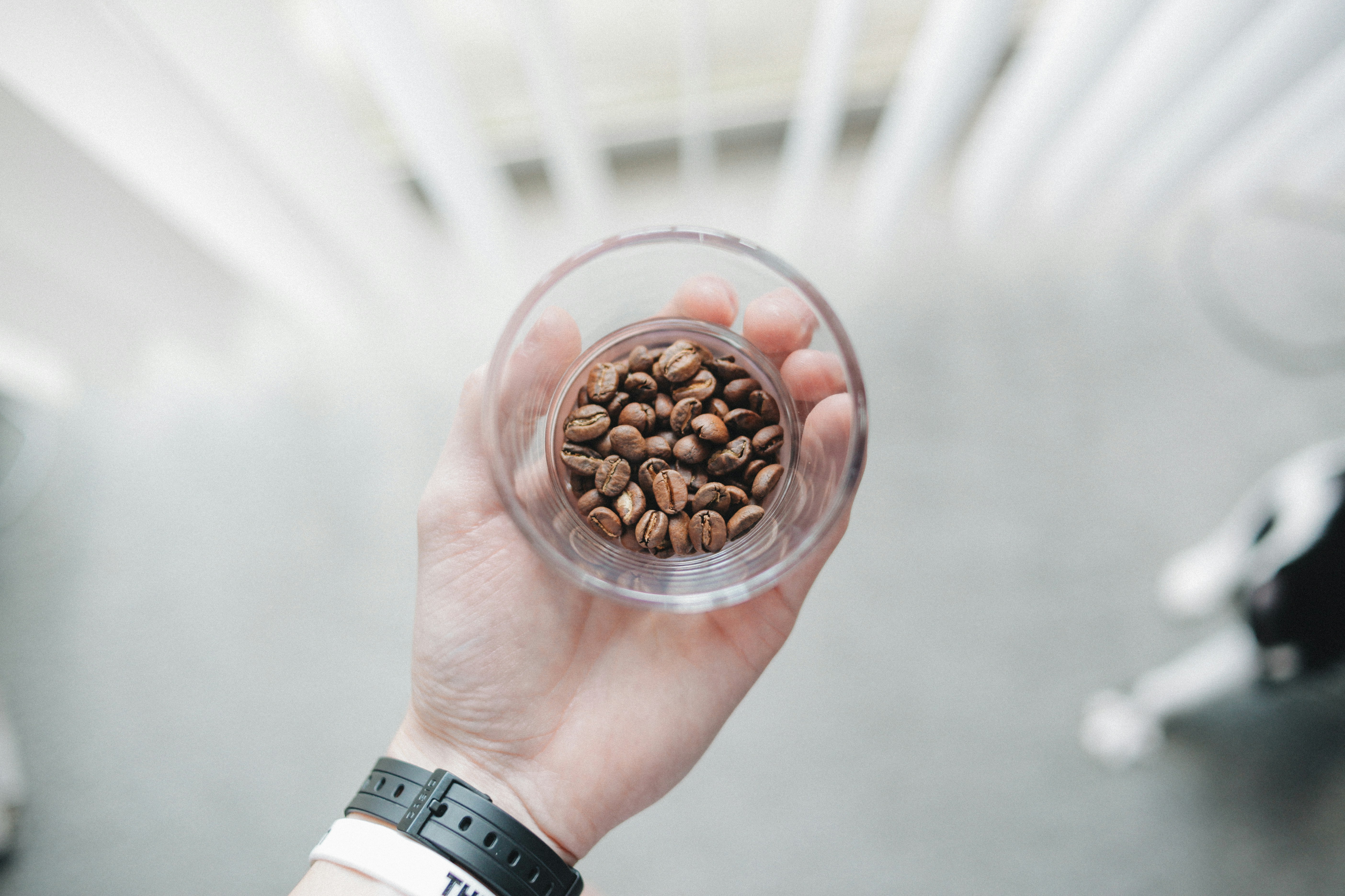 I always love taking photos of small objects by a window in my apartment. I was making coffee one morning and the thought just struck me to show off these coffee beans, and what you see is what came of it.
