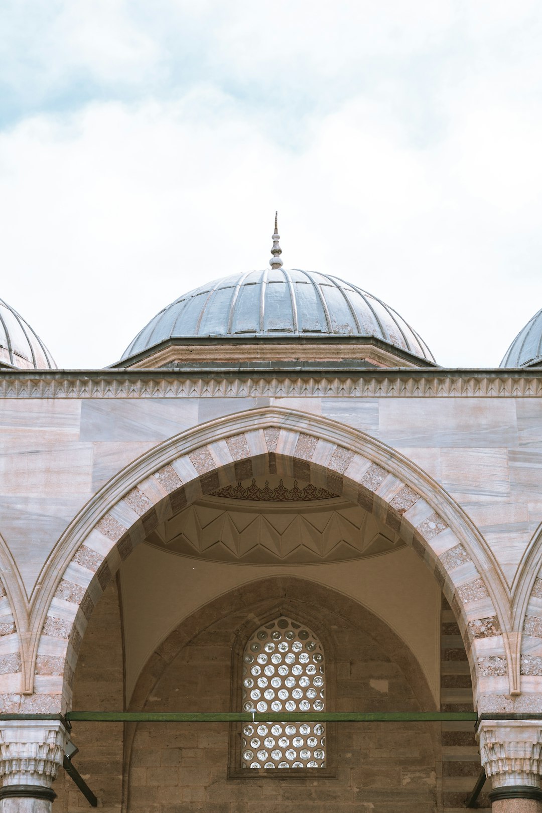 brown and grey dome building