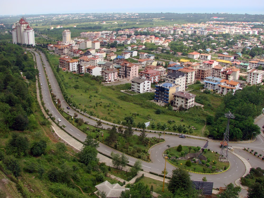 Stadt tagsüber