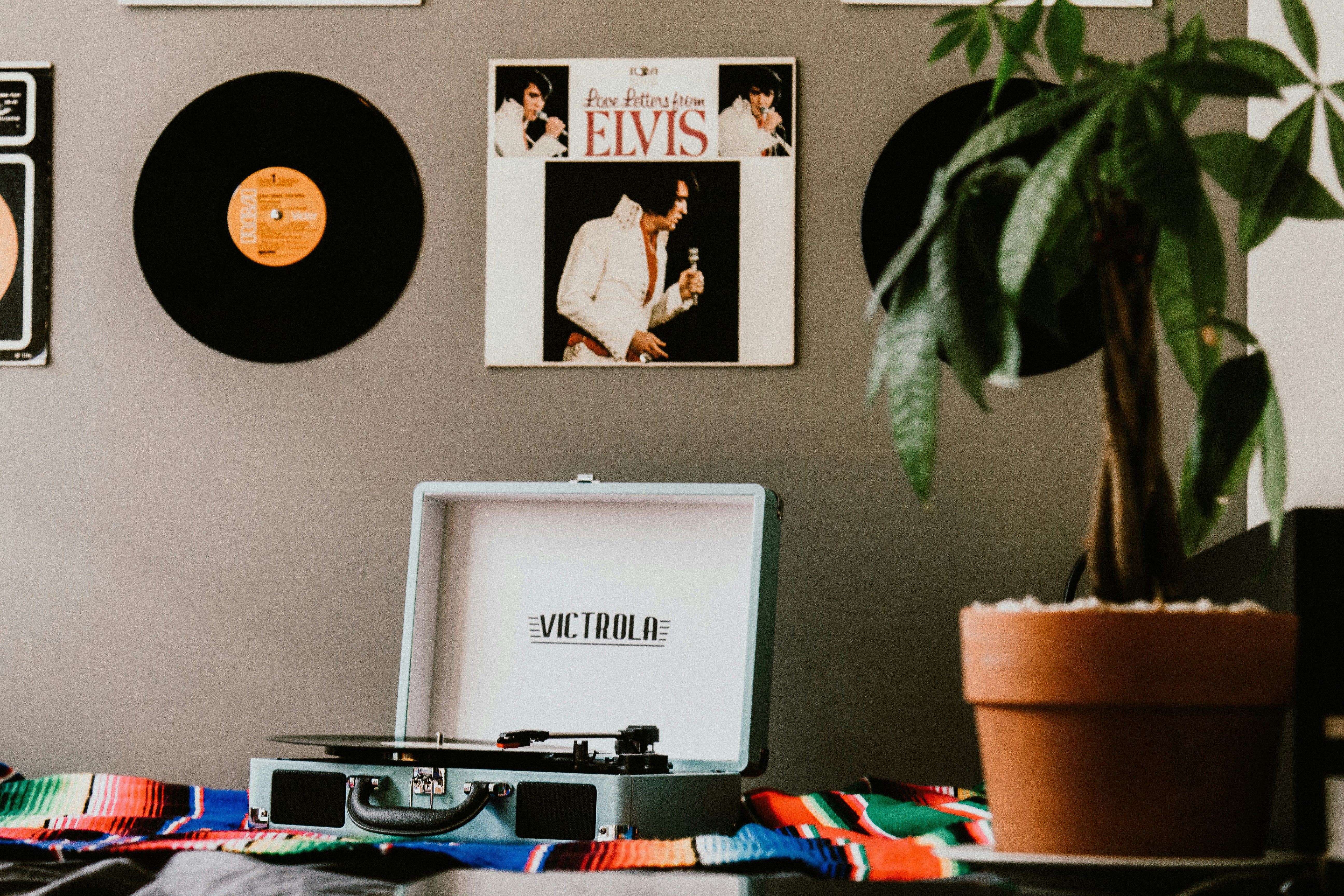 Funda de vinilo de Elvis Presley