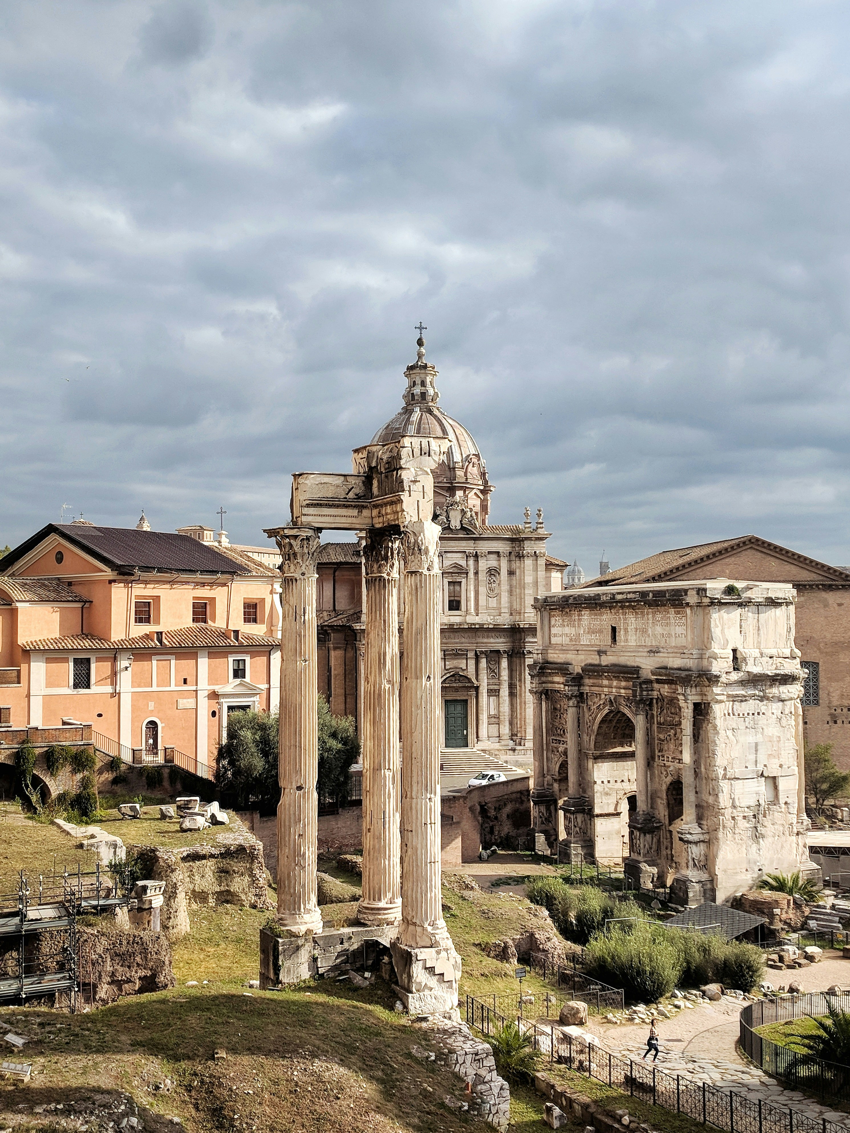 Roman Forum view from Capitoline hill