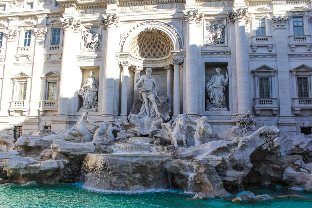 view of trevi fountain