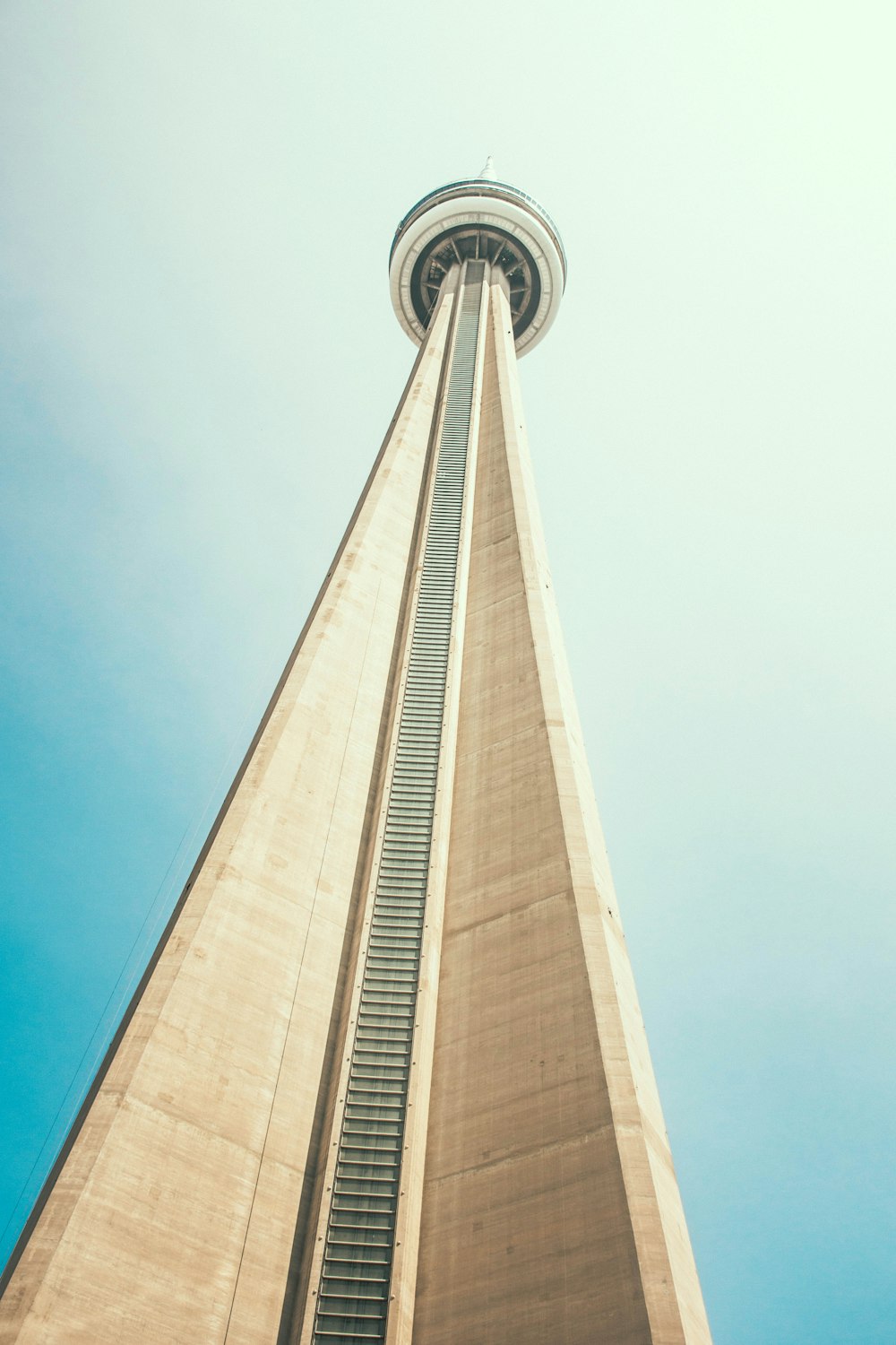 low angle view of tower