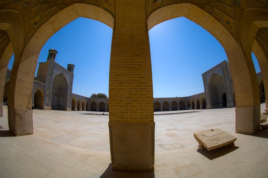 brown concrete post in Fars Province Iran