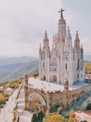 people walking near church during daytime
