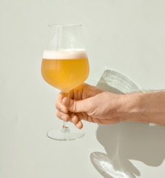 long-stem beer glass