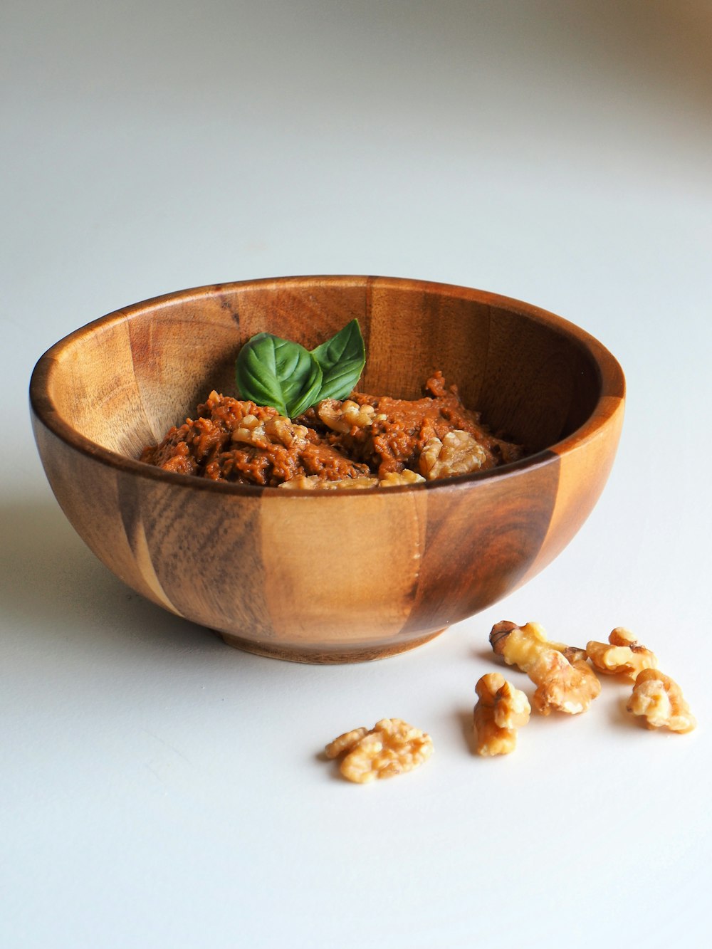 brown wooden bowl